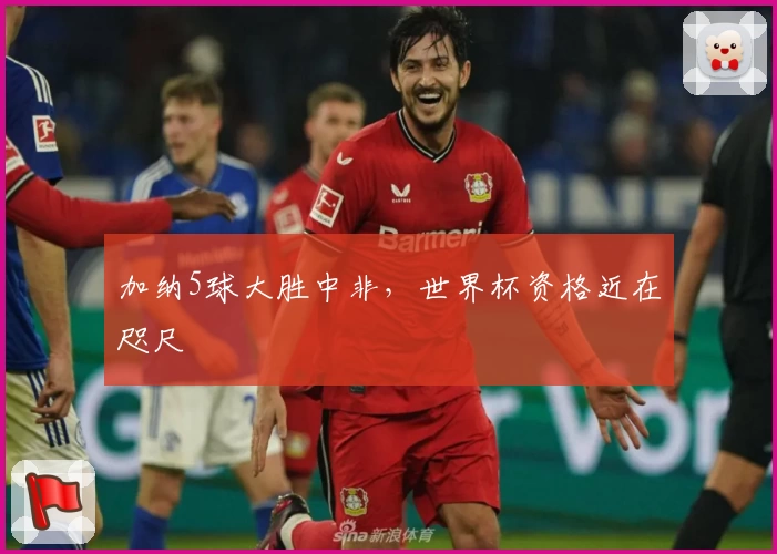 加纳5球大胜中非,世界杯资格近在咫尺